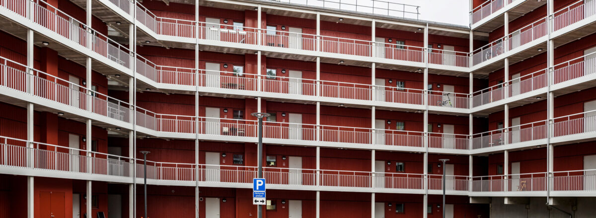 Balkongräcke med spröjs från Weland Aluminium