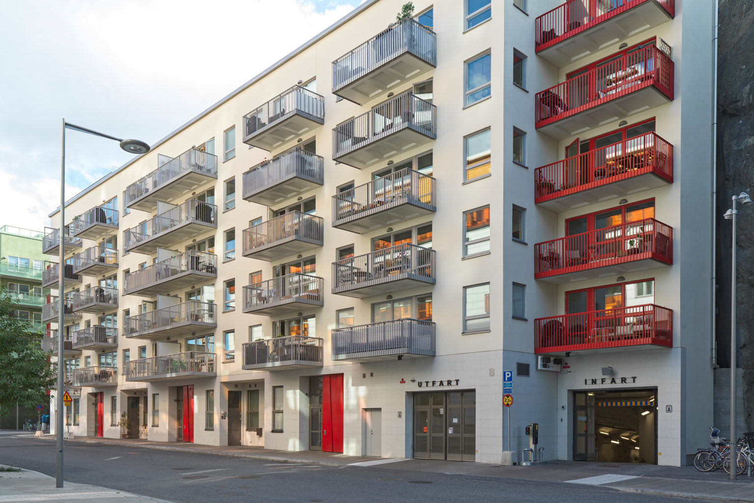 Balkongräcken från Weland Aluminium